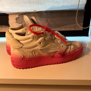 Offwhite sneakers. Size 8. Only worn a couple of times